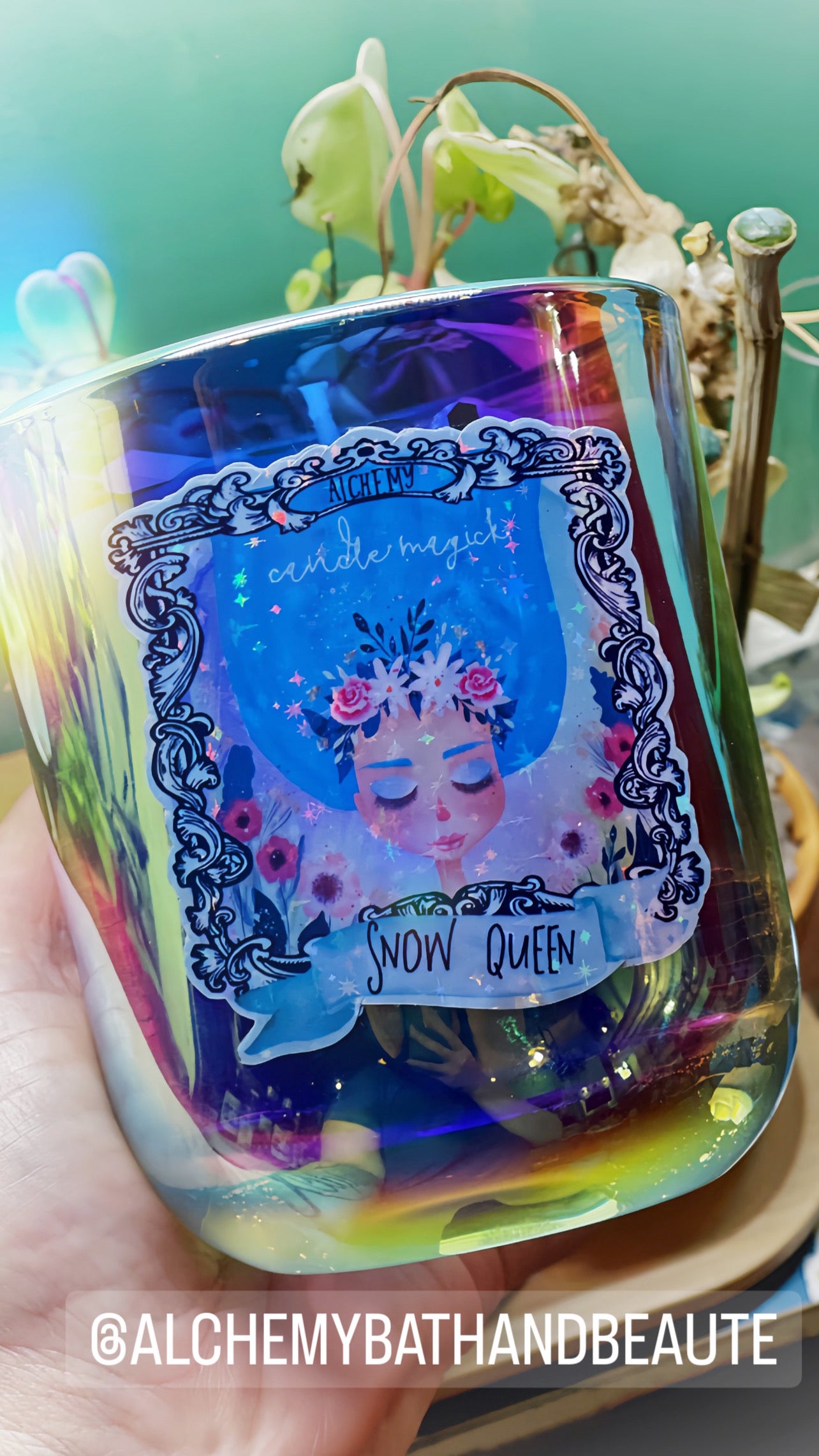 Alchemy SNOW QUEEN 12 oz Candle Ready to ship