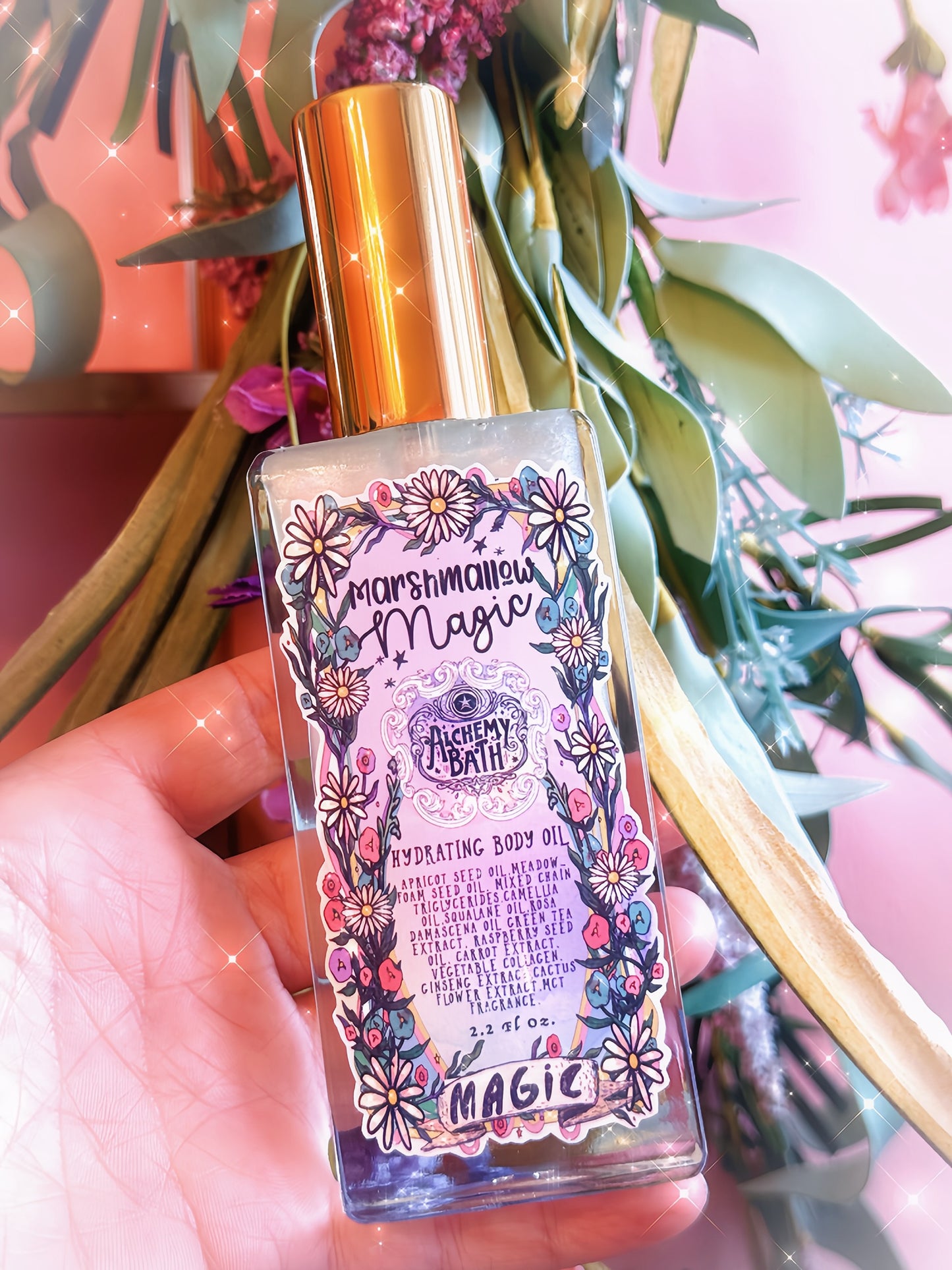 Alchemy Extrait De Parfum/ Alchemical Body Oil - LIQUID GOLD (Sugar Sparks/Marshmallow Elixir)