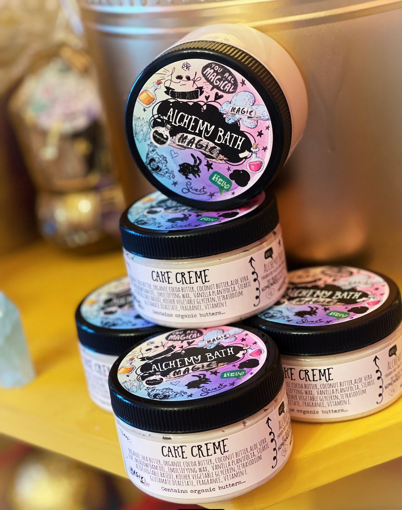 Alchemy Summer Sale- 4 Oz BODY CREME -Ready to Ship