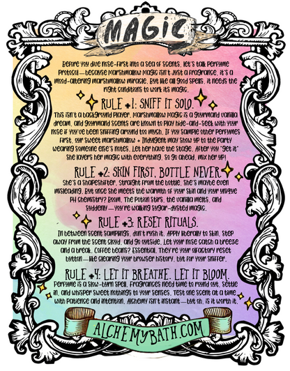 Alchemy Extrait De Parfum/ Alchemical Body Oil - FAIRY SPARKS!