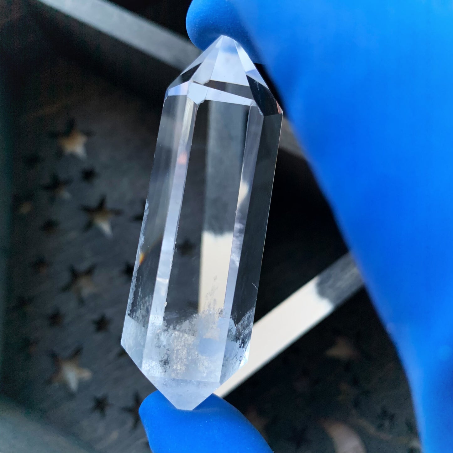 A Grade Clear DT point Quartz Generator #2