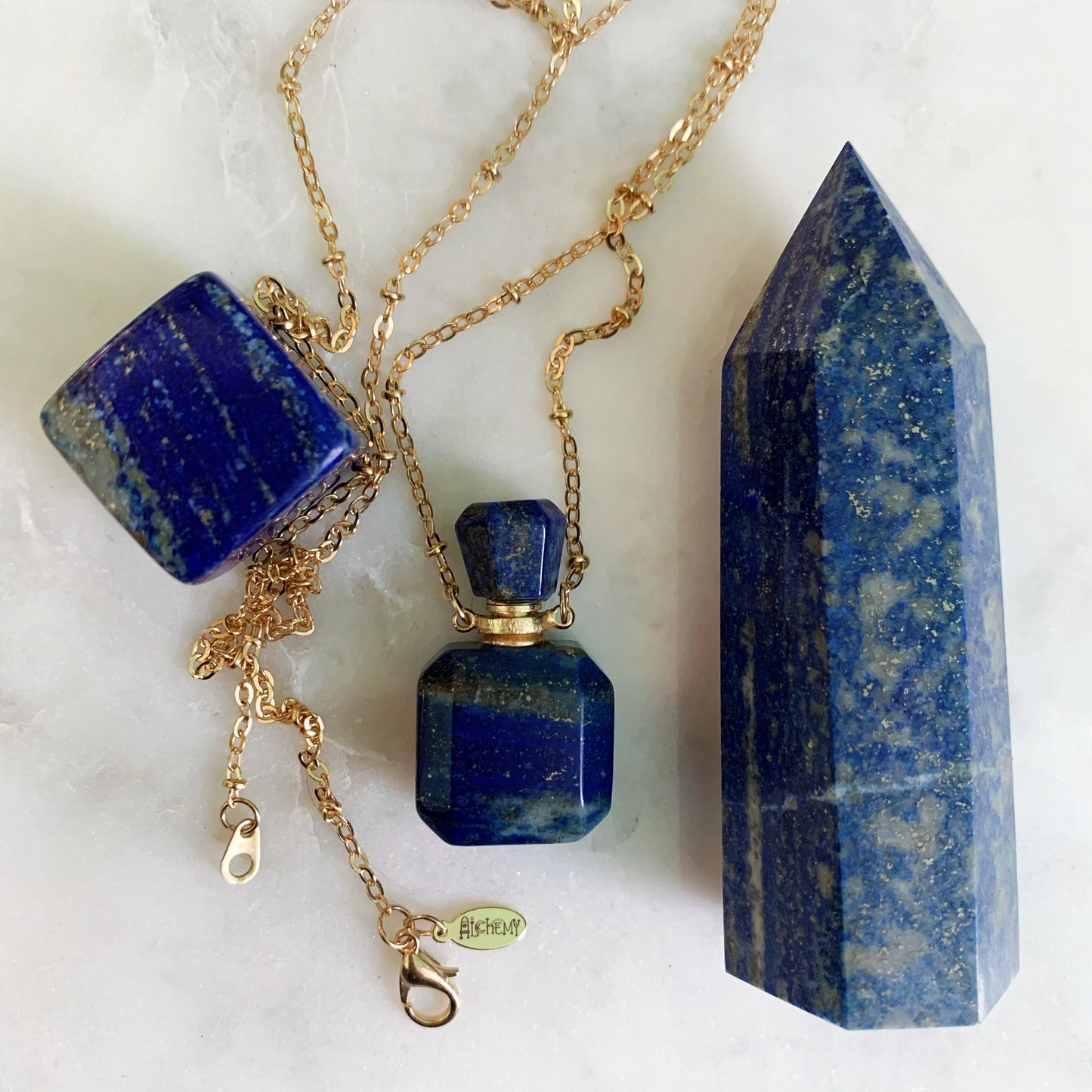 Lapis Lazuli Pendant set 1