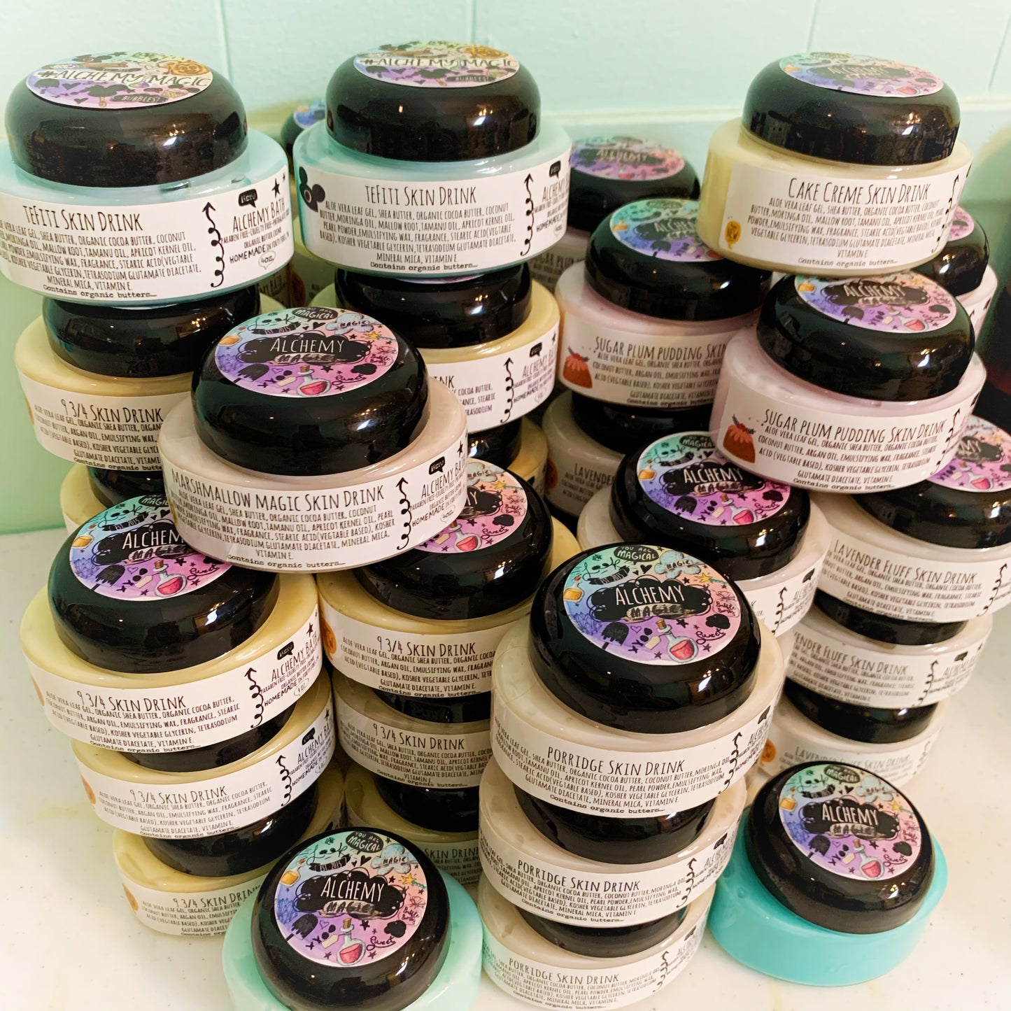 Alchemy Set of 3 4oz Skin Drink Ready to Ship!