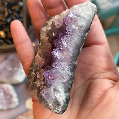 Amethyst Crystal Moon #1